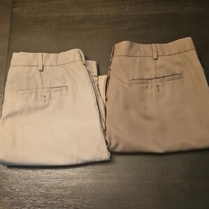 Van Heusen Men's Chinos in Cream and Tan